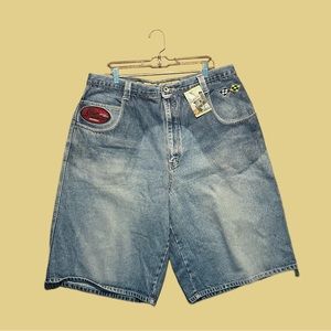 Vintage 90s Paco Sports jean shorts, 40” waist